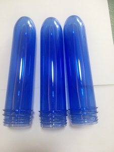 Preformas de PET de botella de tornillo azul de 55 mm